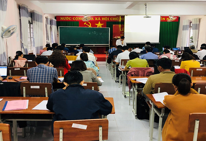 Tập huấn phần mềm Chấm điểm cải cách hành chính (EFY-ePARINDEX) tại tỉnh Đắk Nông