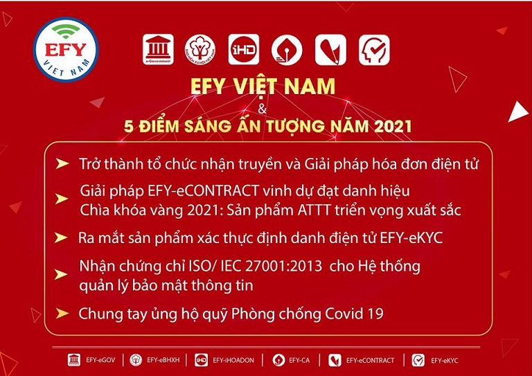 Điểm nhấn của EFY Việt Nam trong khó khăn