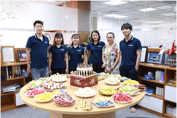 EFY Việt Nam chúc mừng sinh nhật tháng 9/2018 cho EFYer