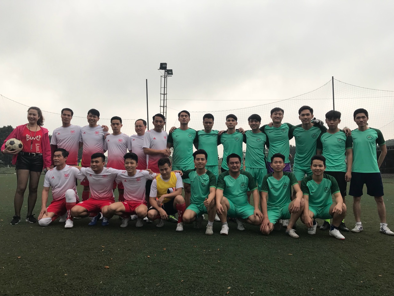 EFY Việt Nam giao hữu bóng đá với Công ty CP thiết bị và giải pháp phần mềm Việt Nam – QT